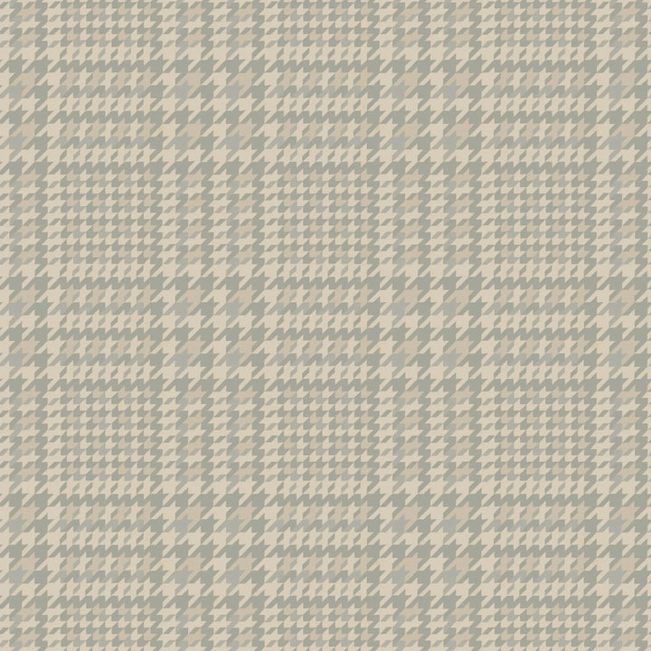 Houndstooth Glen - Antique Glaze Wallpaper