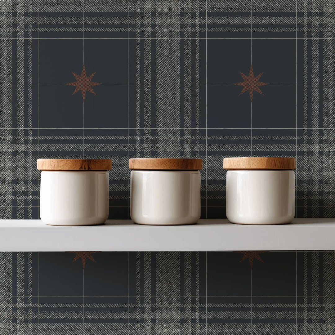 Mariners Grid - Midnight Wallpaper