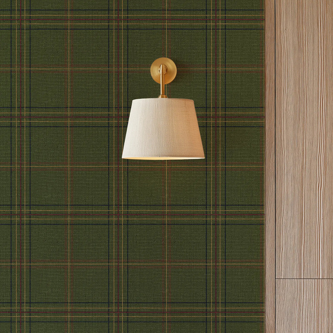 Tideway Olive Grasscloth