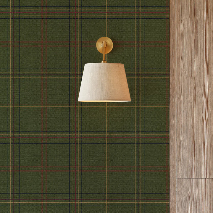 Tideway Olive Grasscloth