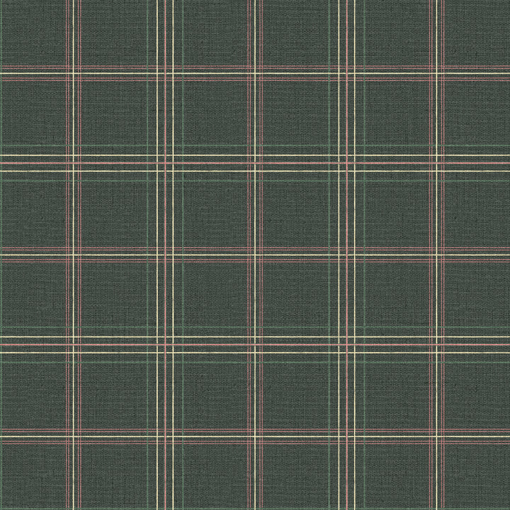 Tideway Pink Charcoal Grasscloth