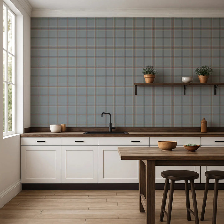 Tideway - Red White Gray Wallpaper