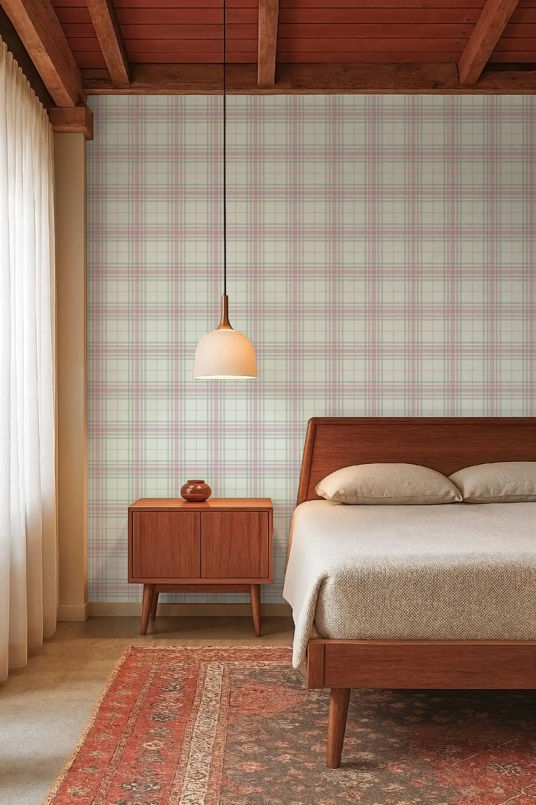 Willowpane - Dusty Lilac Wallpaper