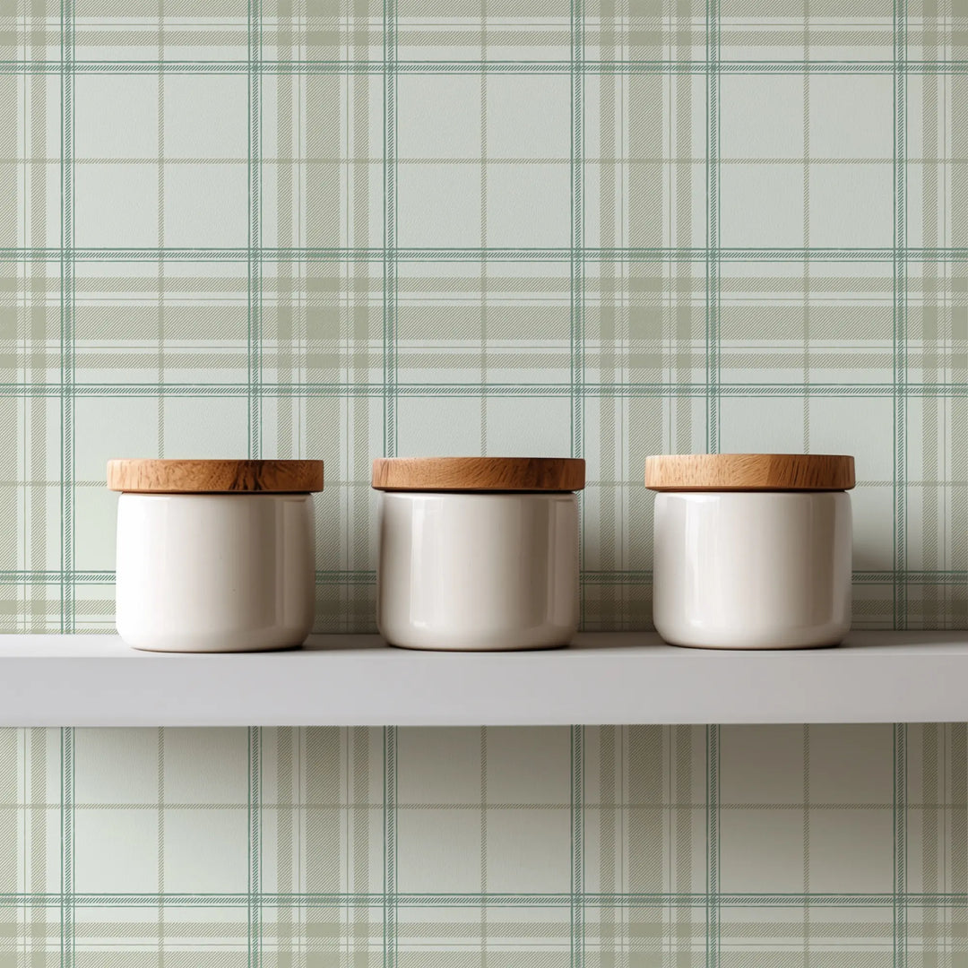 Willowpane - Eucalyptus Mint Wallpaper