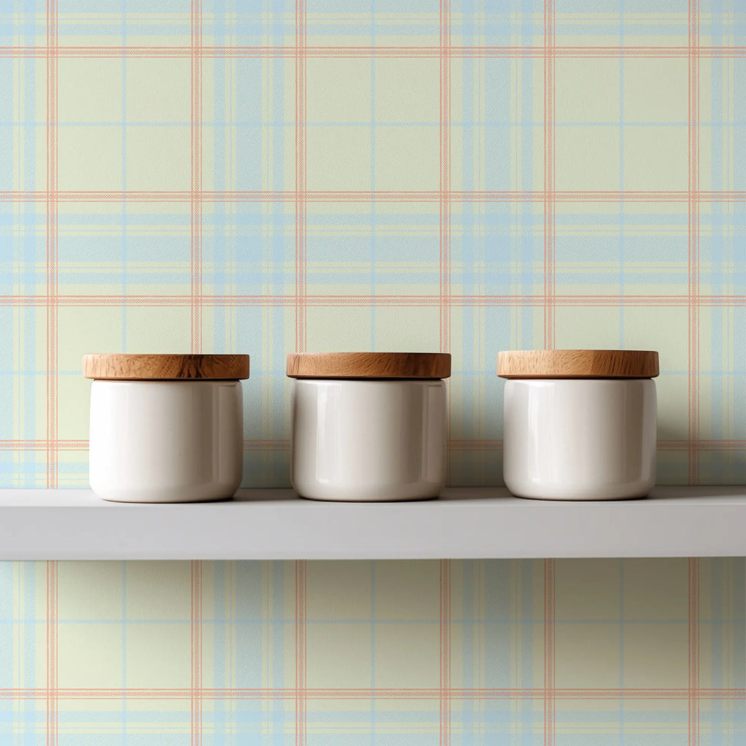 Willowpane - Solar Blue Wallpaper