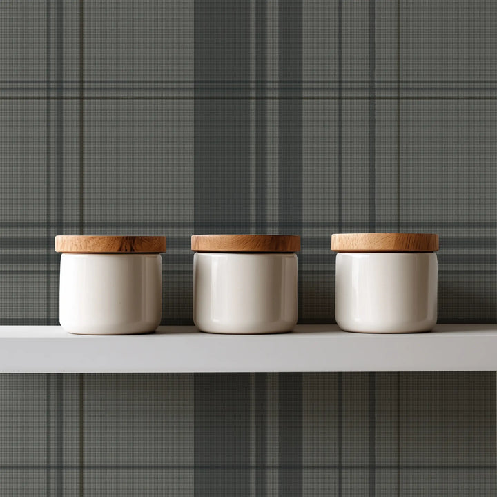 Gentlemans Pin Large - Stone Wallpaper