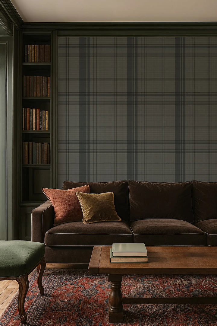 Gentlemans Pin Large - Stone Wallpaper