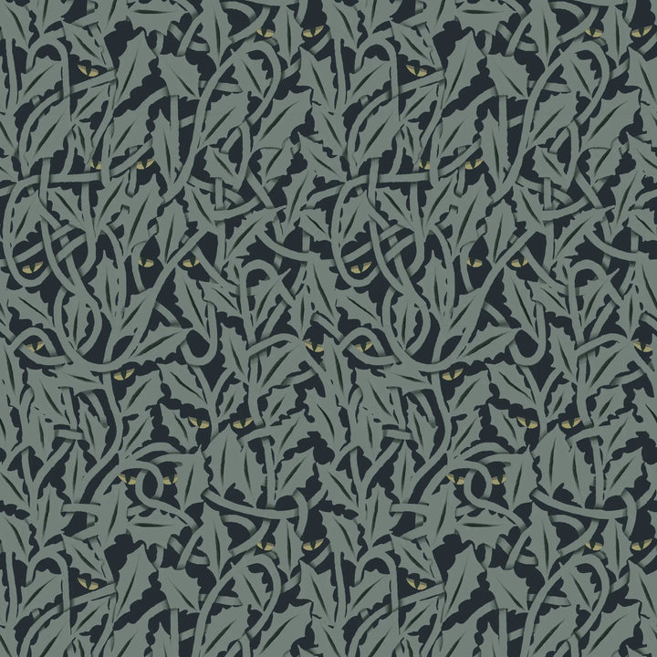 Between the Leaves - Dark Forest Wallpaper