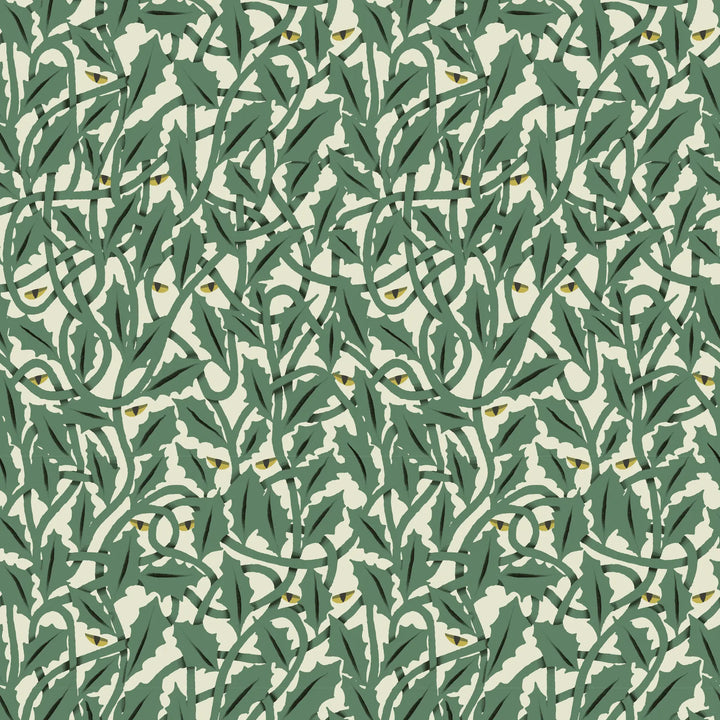 Between the Leaves - Eden Green Wallpaper