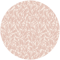 Between the Leaves - Walnut Wallpaper