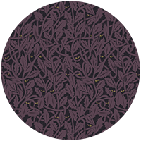 Between the Leaves - Walnut Wallpaper