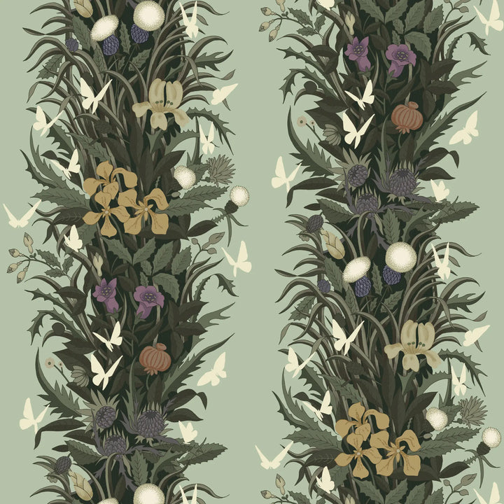 Paradise Bloom - Soft Fern Wallpaper