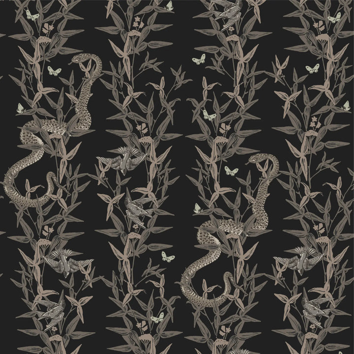 Stalking Vine - Fossil Night Wallpaper