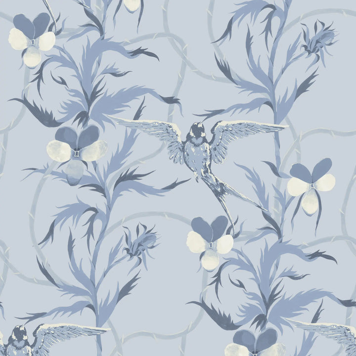 Tangled Flight - True Blue Wallpaper