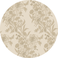 Wilding Toile - Burgundy Wallpaper