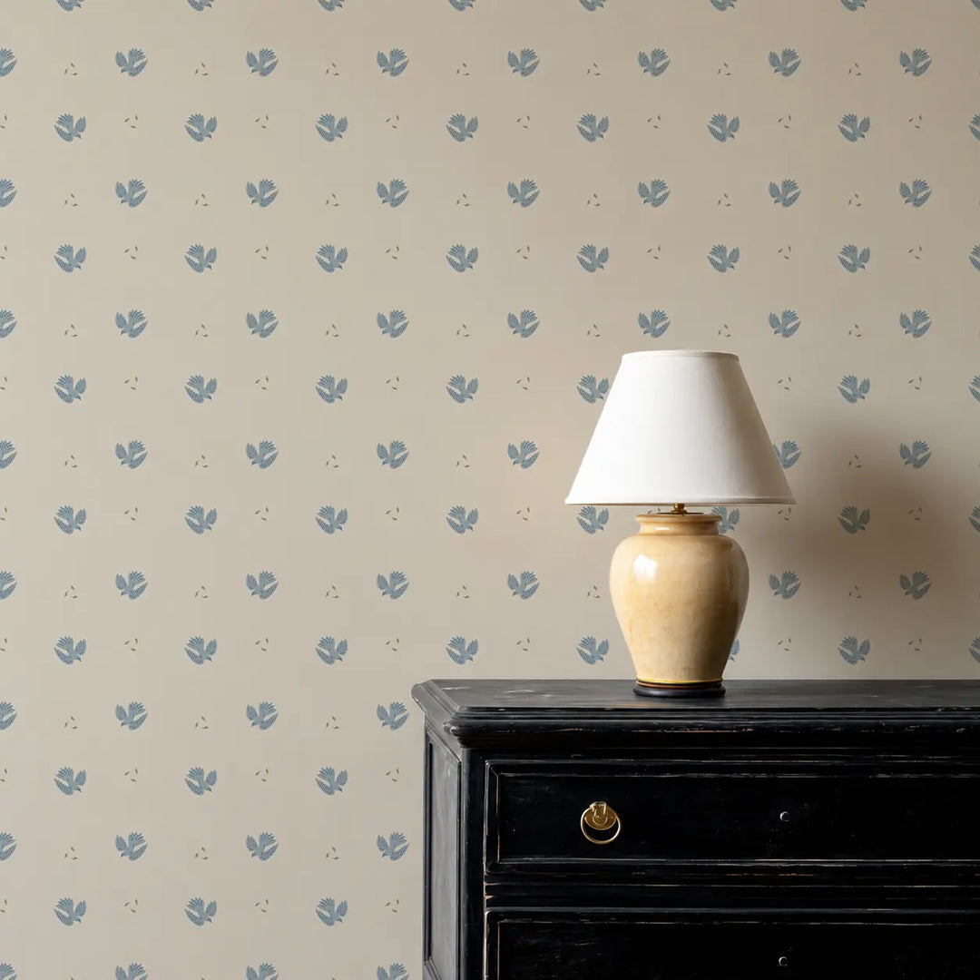 Aloft - Blue Stone Wallpaper