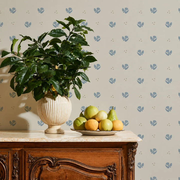 Aloft - Blue Stone Wallpaper
