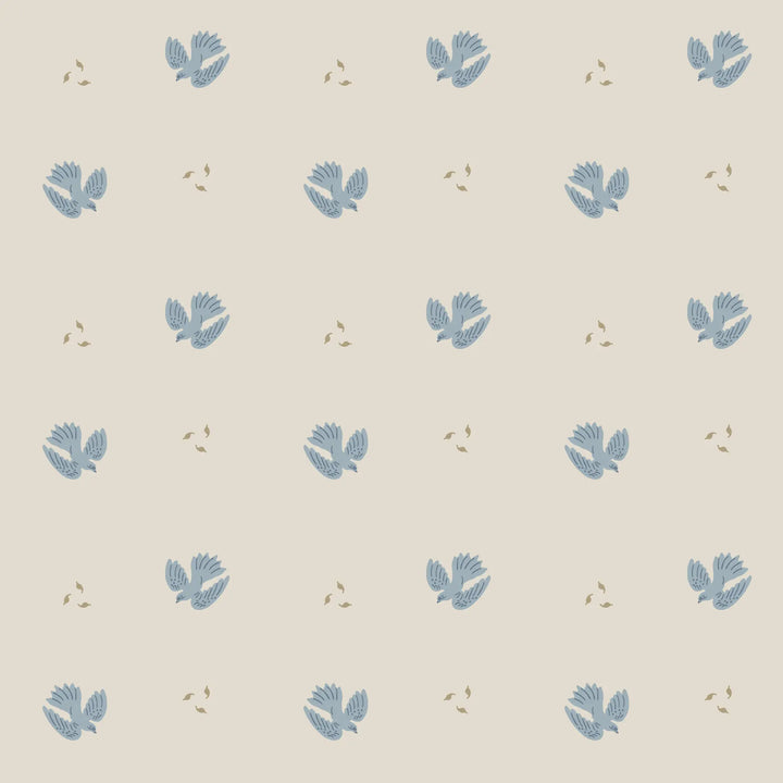 Aloft - Blue Stone Wallpaper