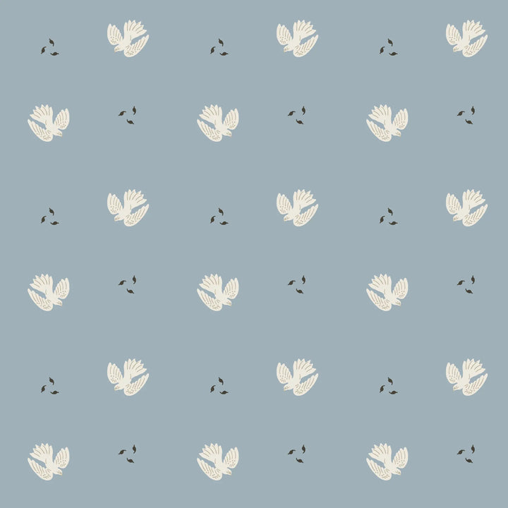 Aloft - Ice Blue Wallpaper