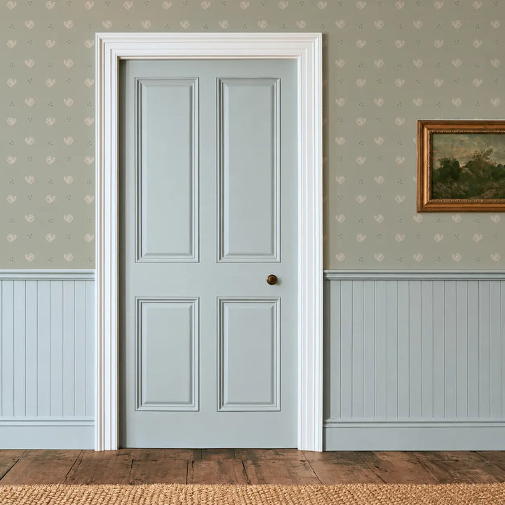 Aloft - Pale Eucalyptus Wallpaper