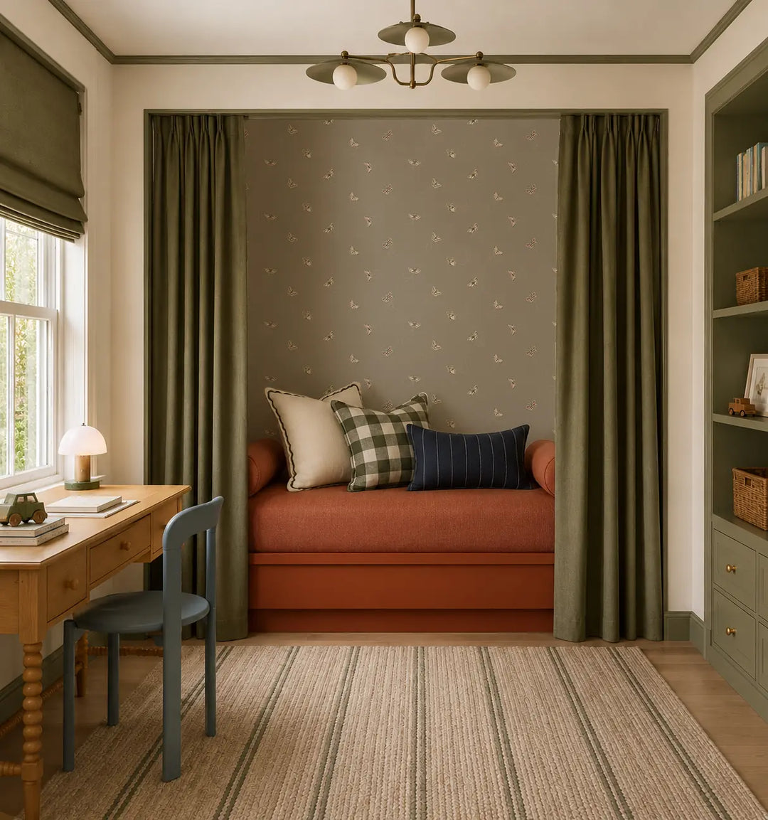 Flutter - Antique Taupe Wallpaper