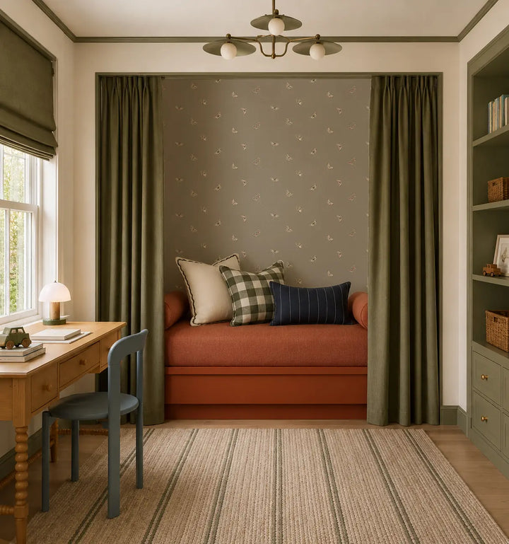 Flutter - Antique Taupe Wallpaper
