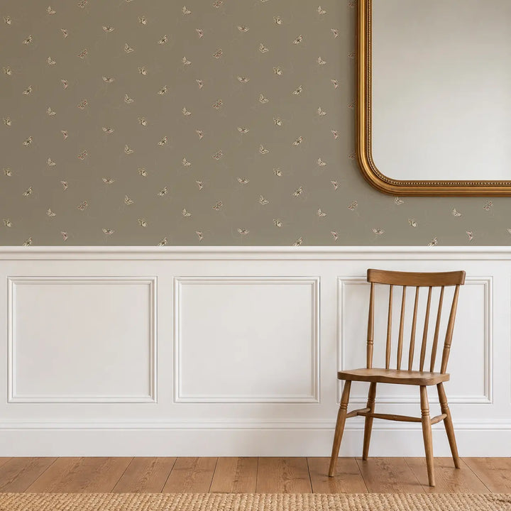 Flutter - Antique Taupe Wallpaper