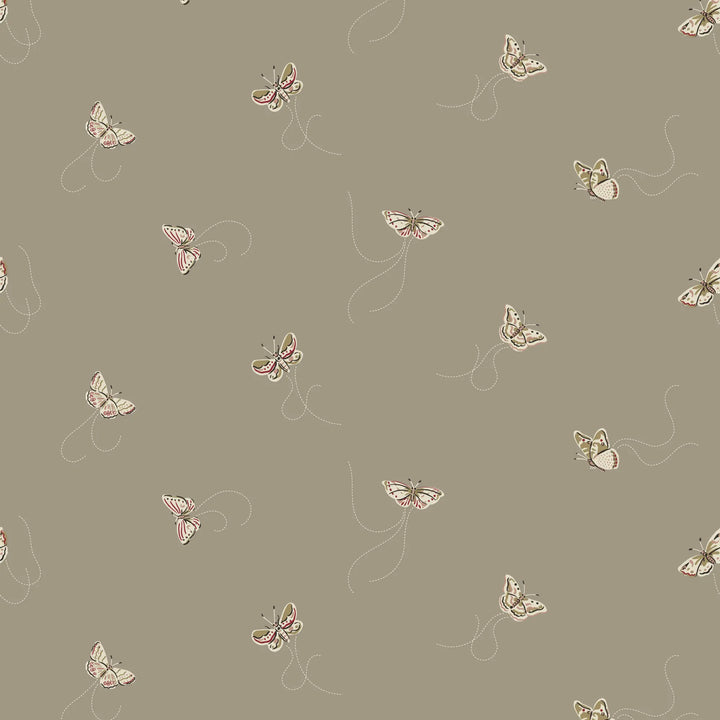 Flutter - Antique Taupe Wallpaper