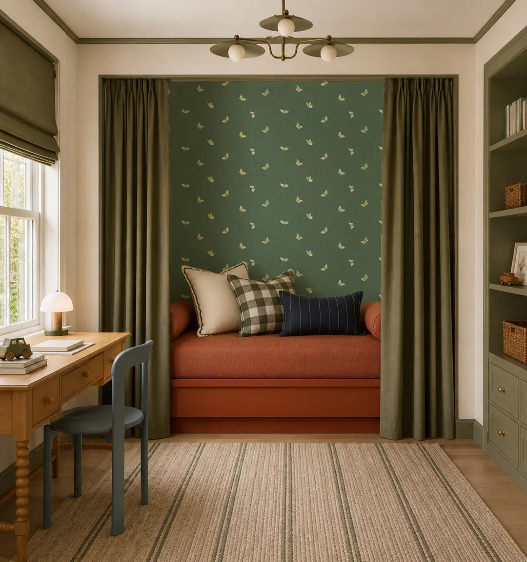Flutter - Willow Green Wallpaper