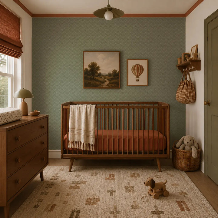 Hearth - Sage Wallpaper