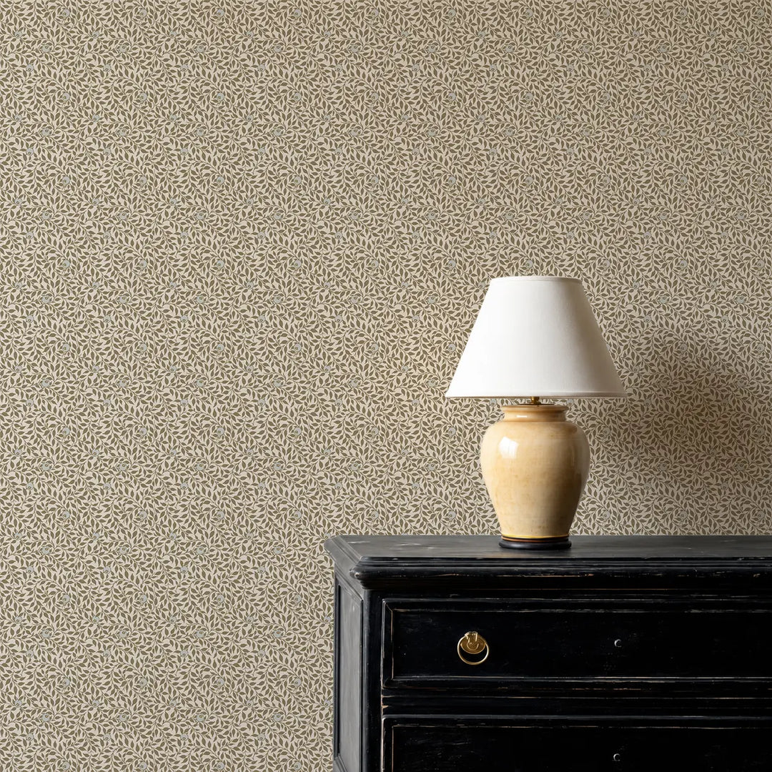 Hedgerow - Linen Wallpaper