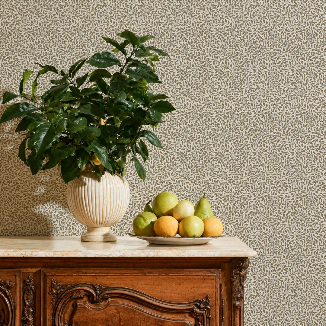 Hedgerow - Linen Wallpaper