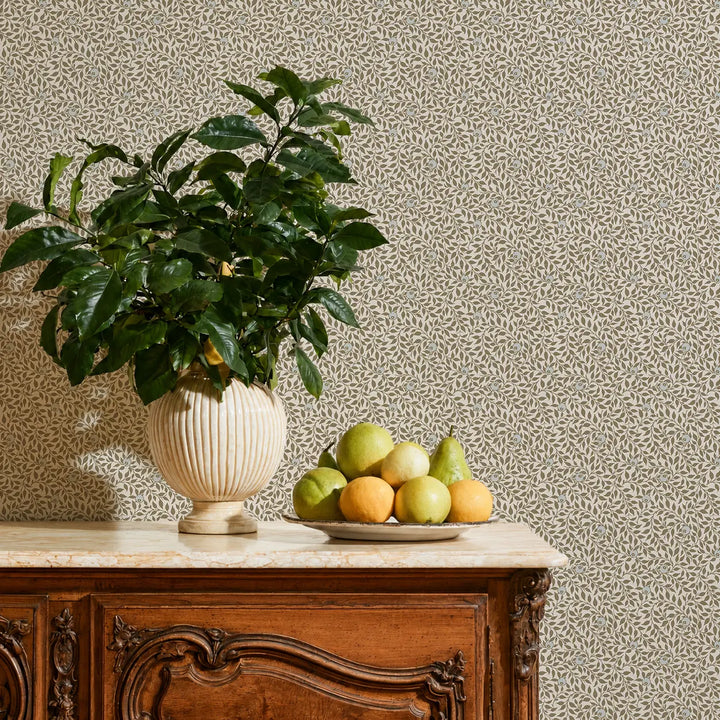 Hedgerow - Linen Wallpaper
