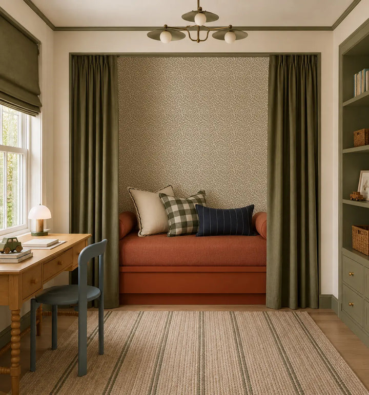 Hedgerow - Linen Wallpaper