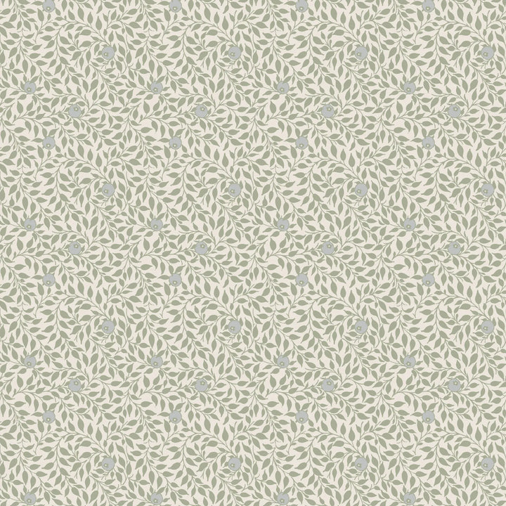 Hedgerow - Misty Green Wallpaper