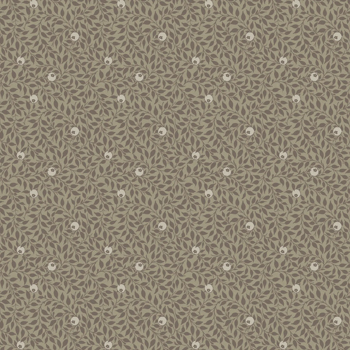Hedgerow - Umber Wallpaper
