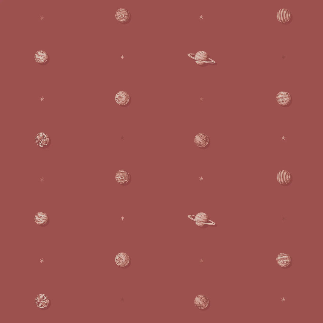 Planetarium - Tuscan Red Wallpaper