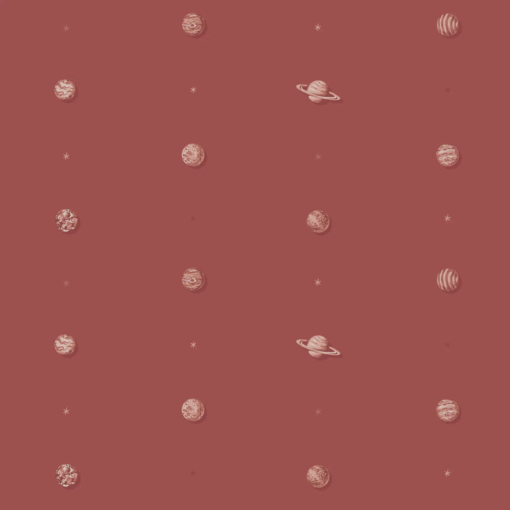 Planetarium - Tuscan Red Wallpaper