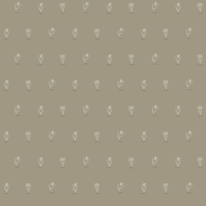 Posy - Antique Taupe Wallpaper