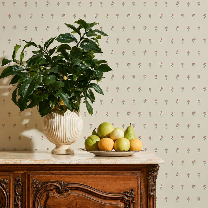 Posy - Dusty Blush Wallpaper