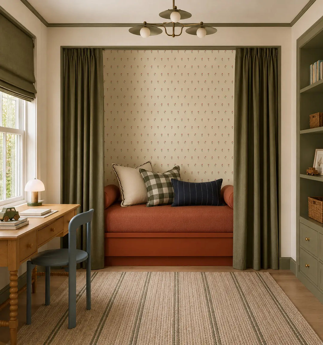 Posy - Dusty Blush Wallpaper