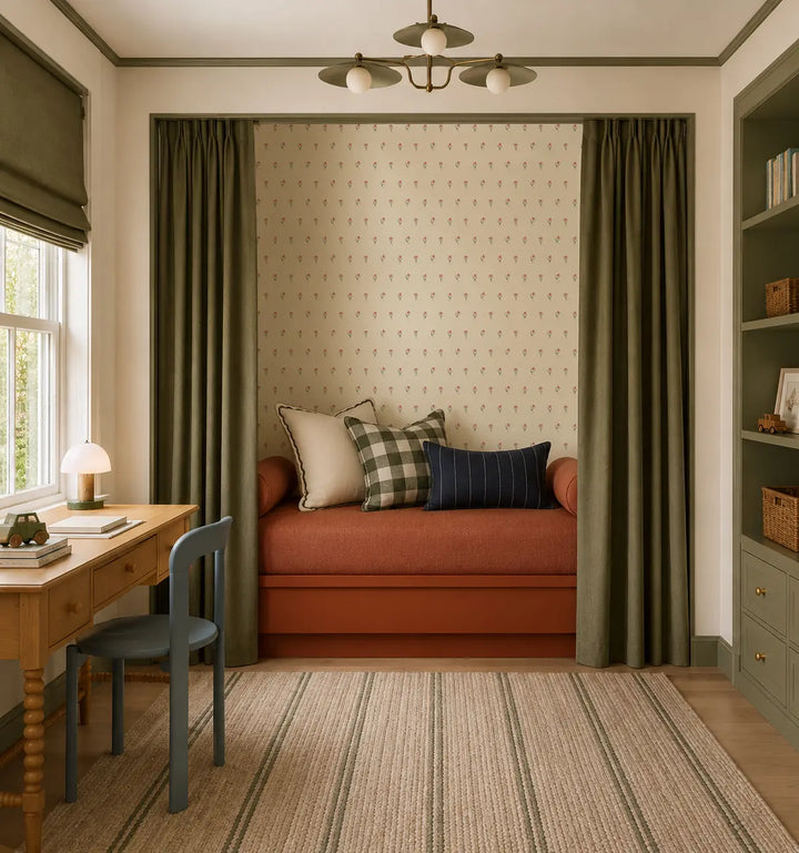 Posy - Dusty Blush Wallpaper