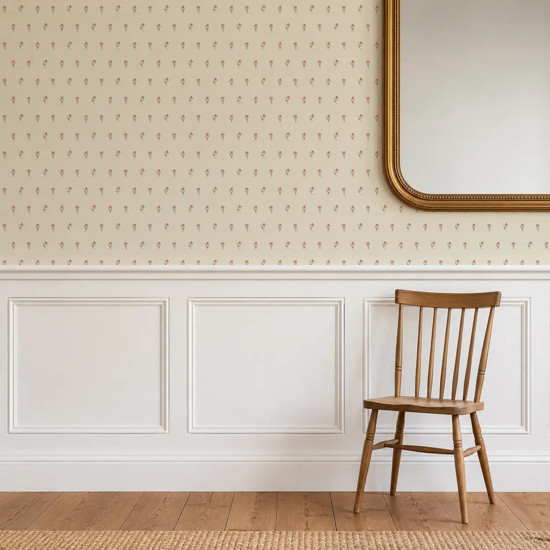 Posy - Dusty Blush Wallpaper