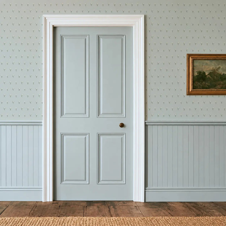 Posy - Powder Blue Wallpaper