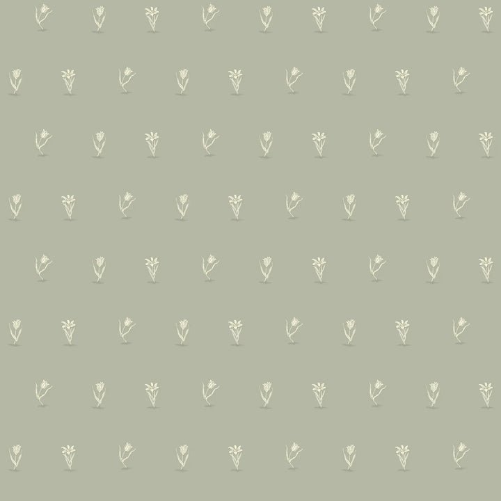Posy - Sage Wallpaper