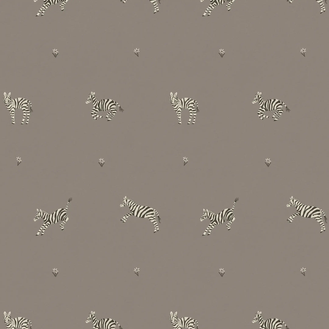 Safari - Earthen Brown Wallpaper