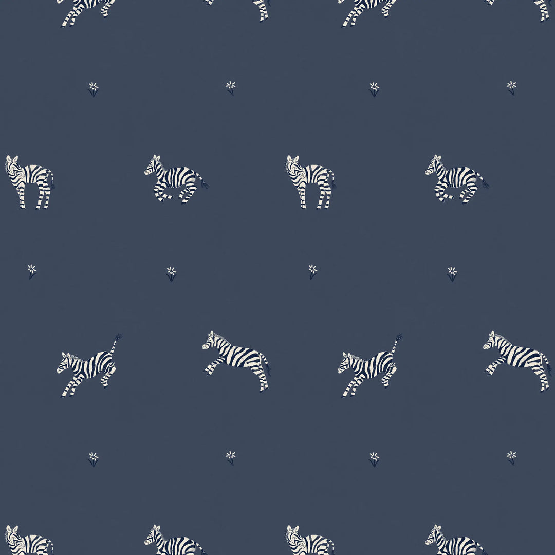 Safari - Navy Wallpaper