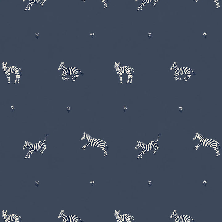 Safari - Navy Wallpaper