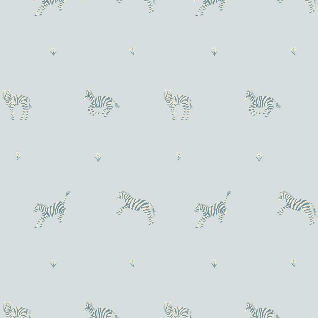 Safari - Soft Blue Wallpaper