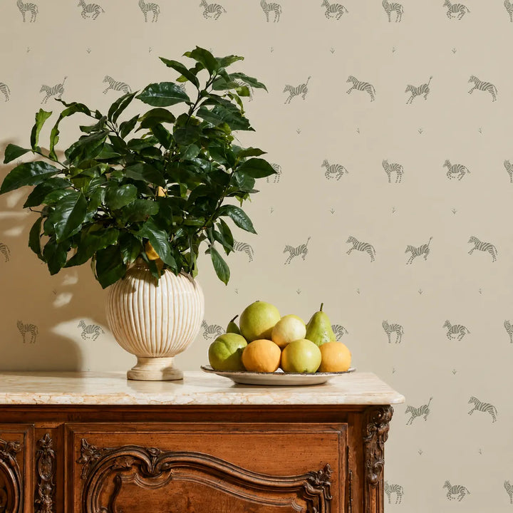 Safari - Taupe Wallpaper